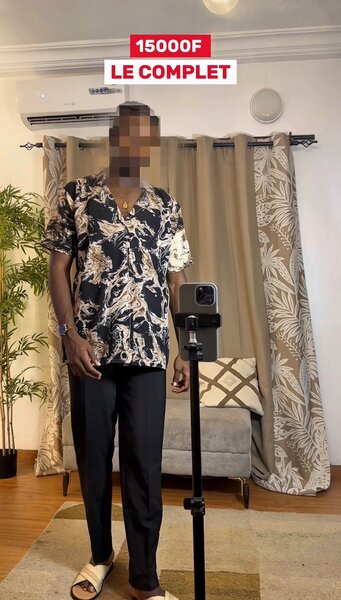 Ensemble Chemise et Pantalon Homme