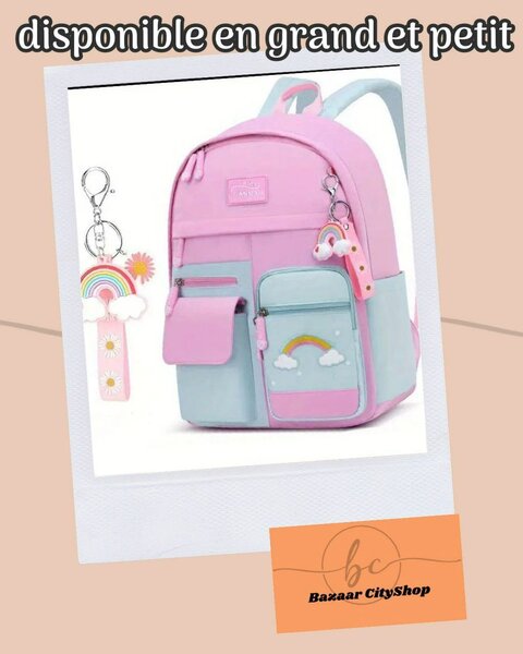 Sac à dos enfant arc-en-ciel