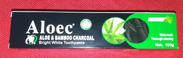 Dentifrice Aloec Charbon Bambou 100g