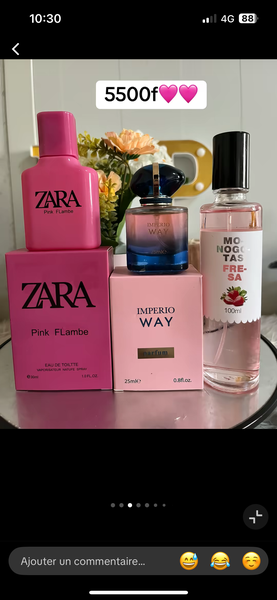 Ensemble de Parfums Éxotique