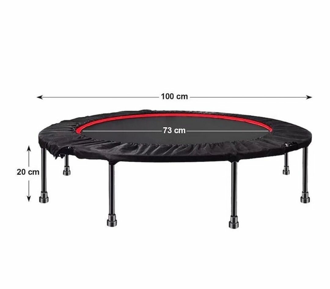 40" 100Kg Maximum Weight Load Polypropylene Foldable Trampo