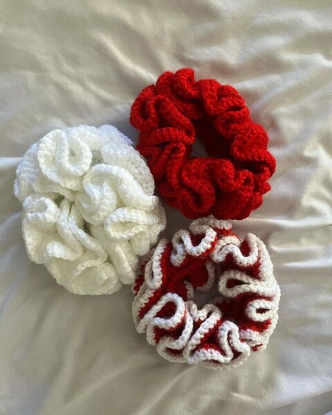 Chouchous en Crochet Colorés