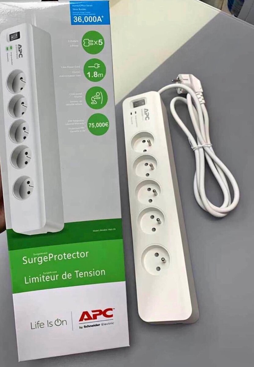 Multiprise APC Protection Parasurtenseur