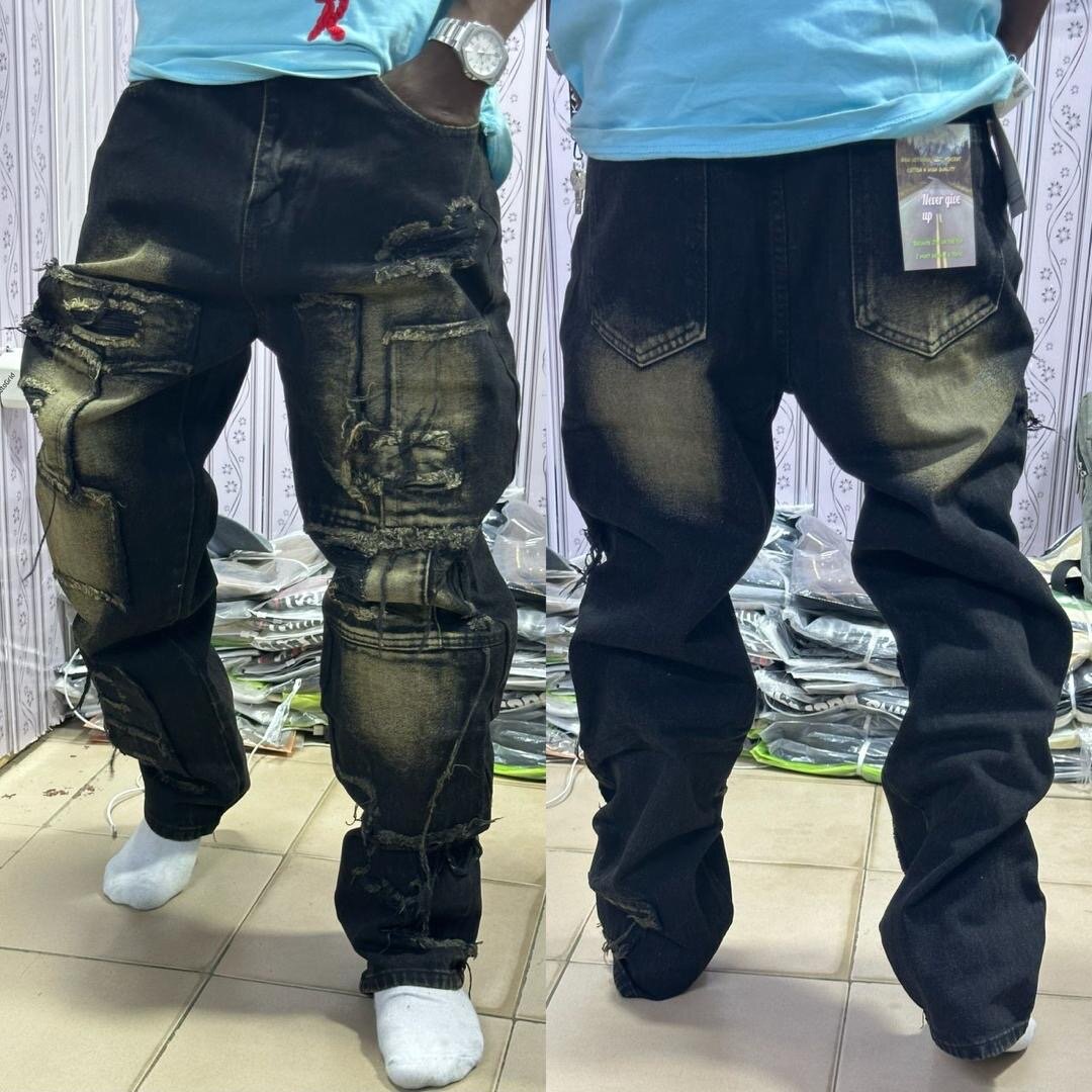 Jeans déchirés tendance