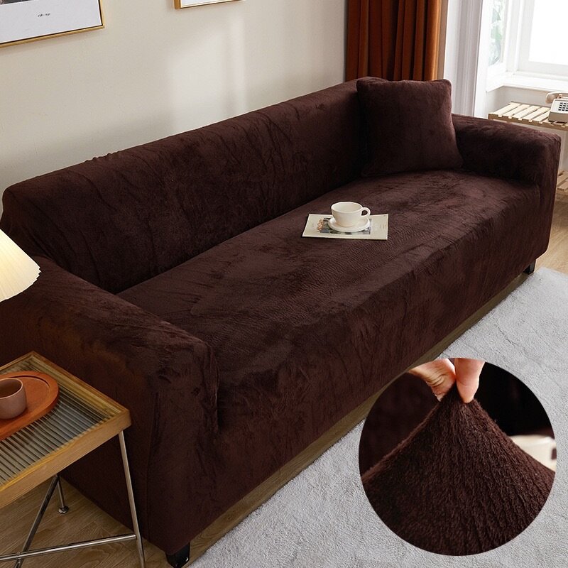 Housse de canapé velours