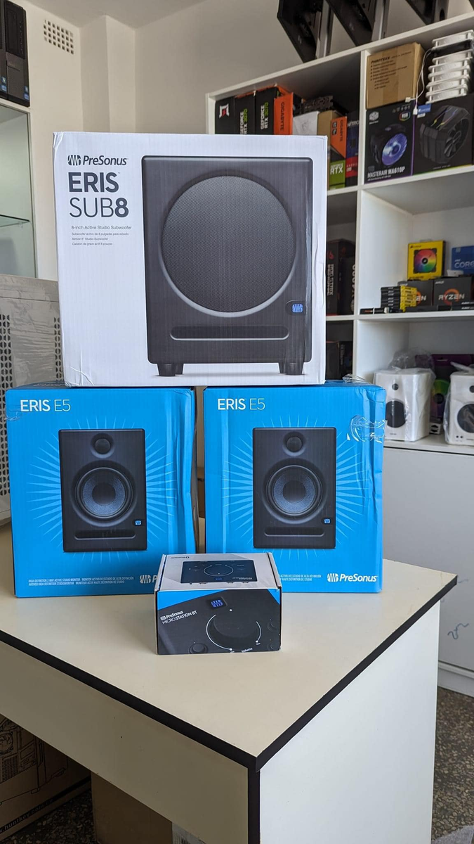 Brand New Set Presonus Studio Sound System..! 