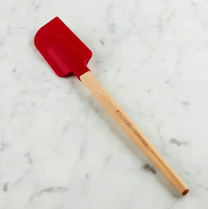 Wooden back Silicone Spatula Heat Resistant For Cooking And Baking