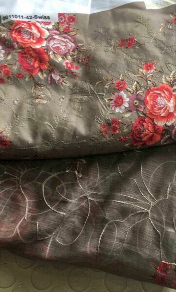 Swiss chicken kari suit 3pc