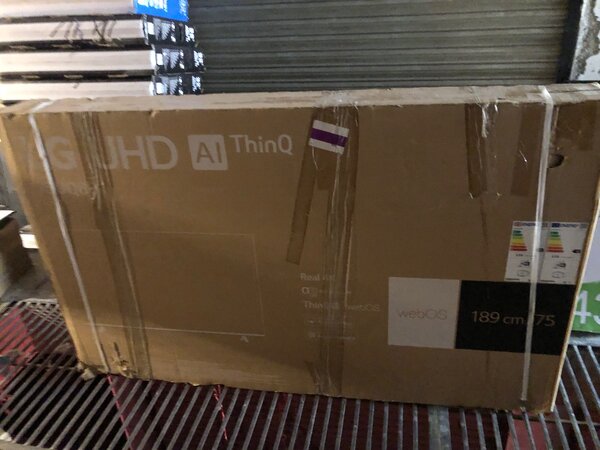Lg original 4k uhd led tv ThinQ AI made in egypt.
