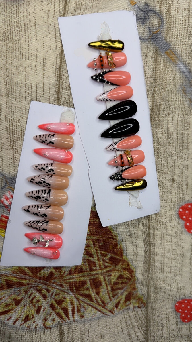 Ongles Pressés Décorés