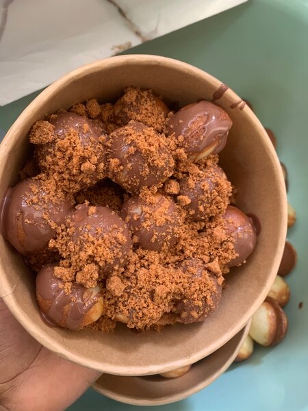 Boule de neige chocolat