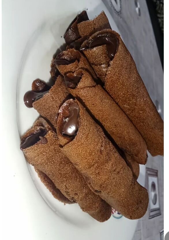 Crêpes au chocolat gourmandes