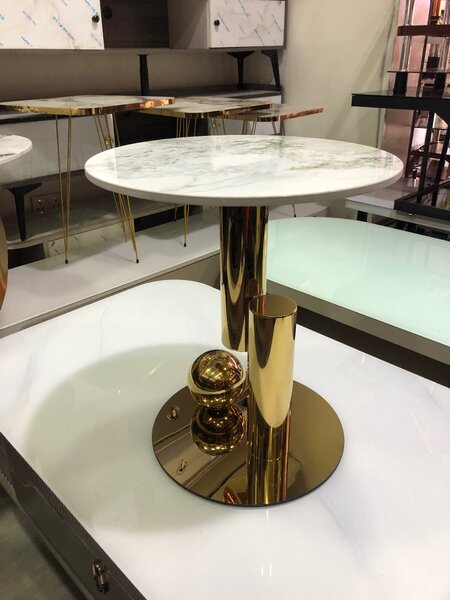Marble side table