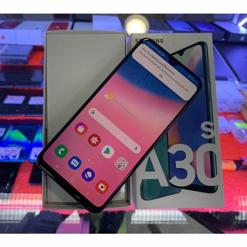 Galaxy A30s 64gb dual sim fresh in box 5000mAh capacity all