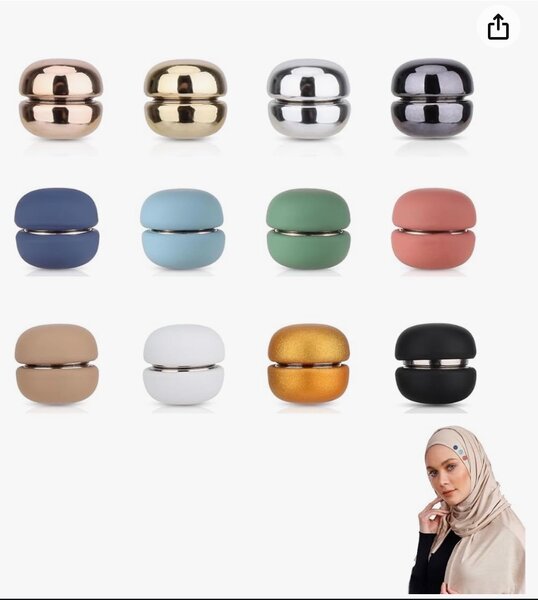 Pince à Écharpe magnifique pour hijab
