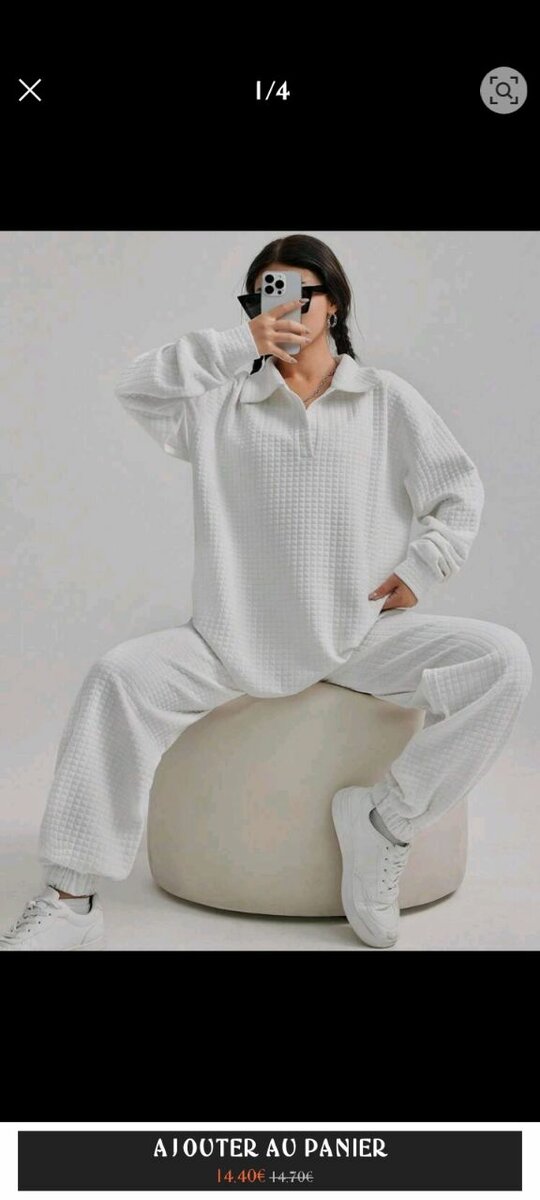 Pantalon coton bien lourd