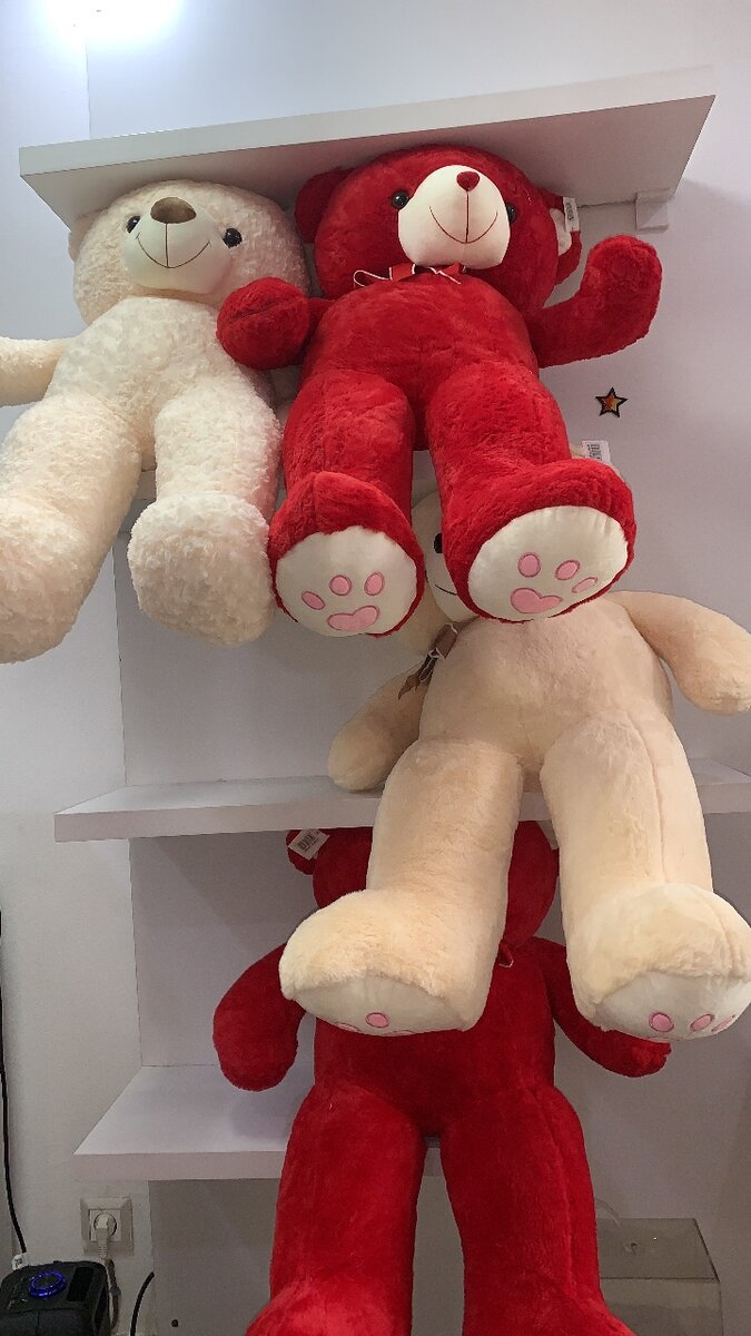 Ours en peluche géant doux