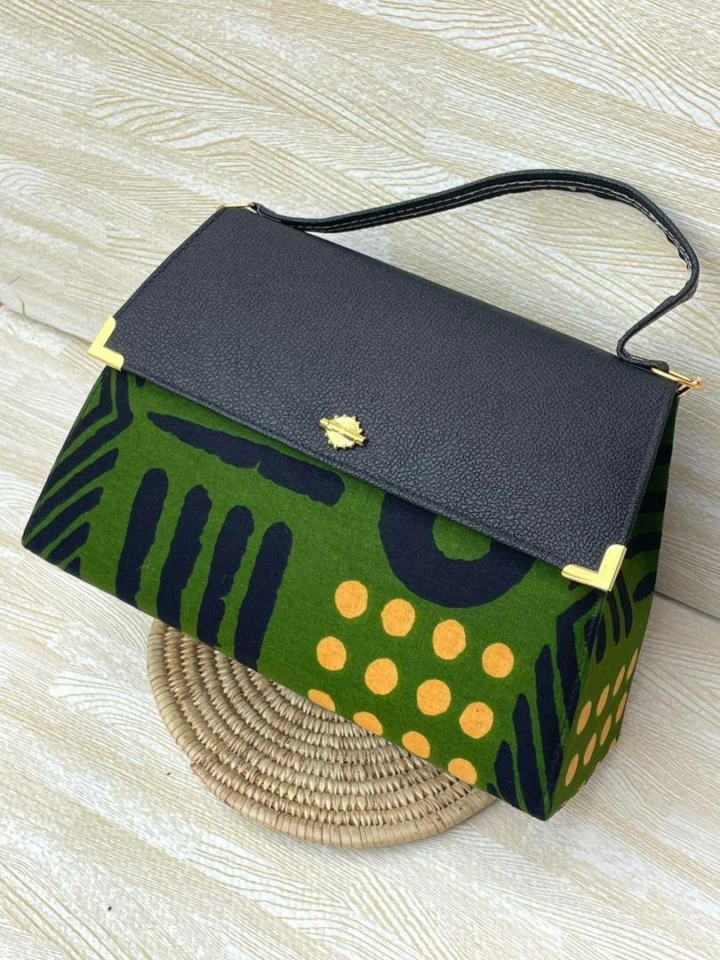 Sac à main en tissu imprimé