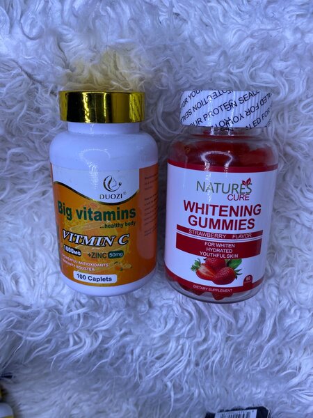 Gluta blend and vitamin c
