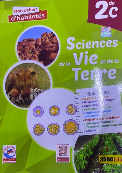 Cahier SVT 2de - Compétence