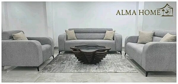 Canapé d'angle en tissu moderne