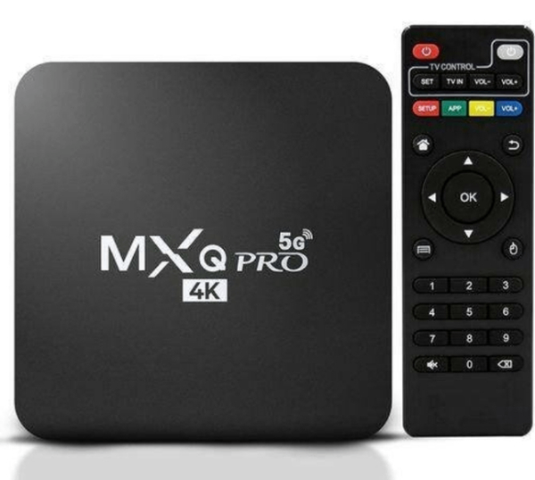 MXQ Pro 4K TV Box avec télécommande