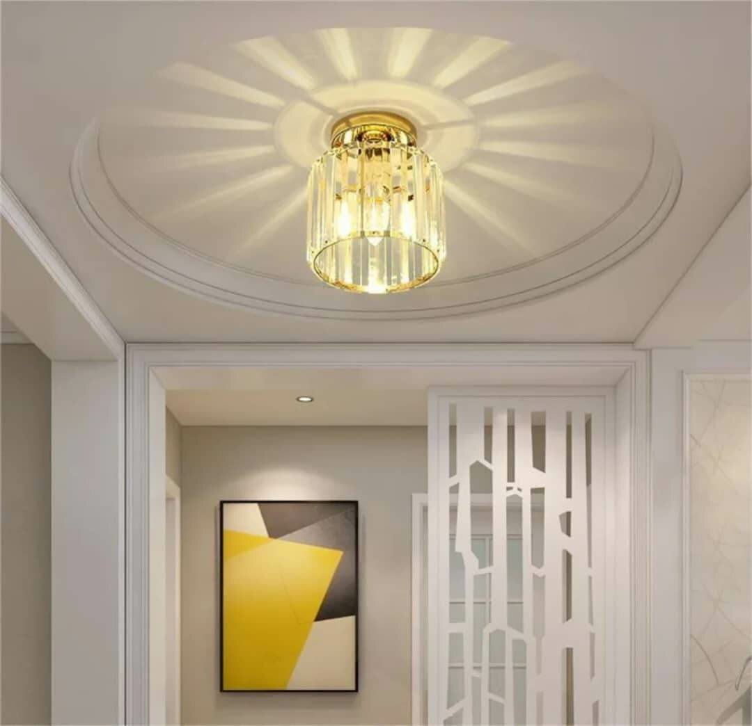 Plafonnier Cristal Élégant