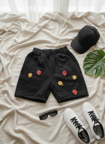 Shorts décontractés à motifs