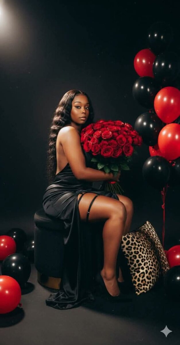 Bouquet de roses rouges