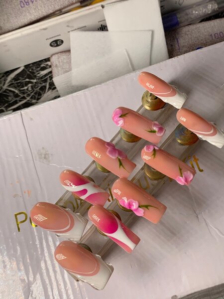 Ongles Artificiels Floraux