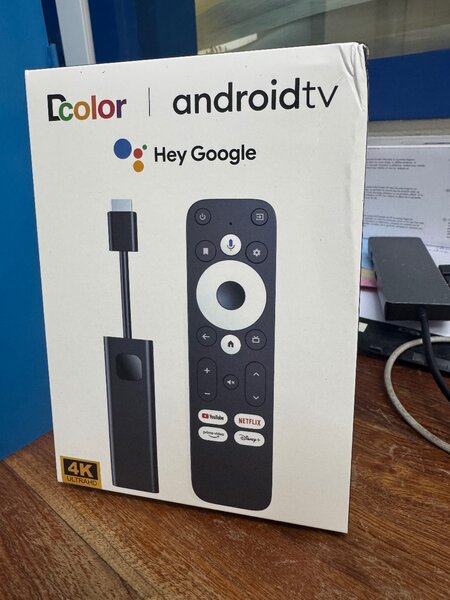 Clé TV Android 4K avec Google