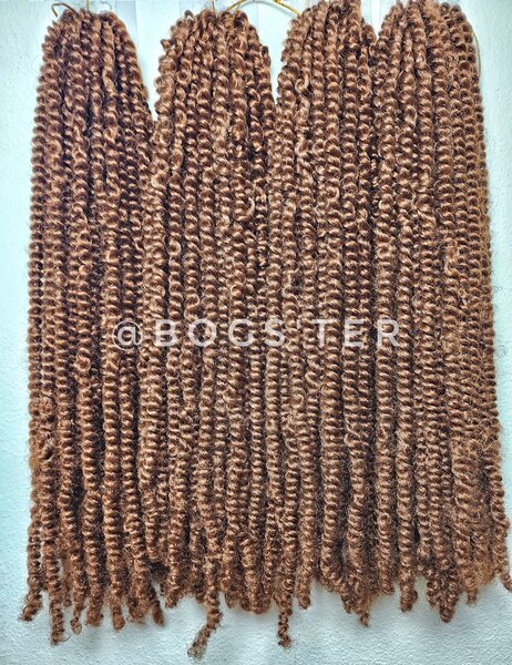 Spring twists crochet braid
