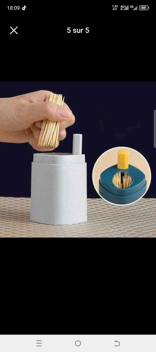 Distributeur de cuir dent 