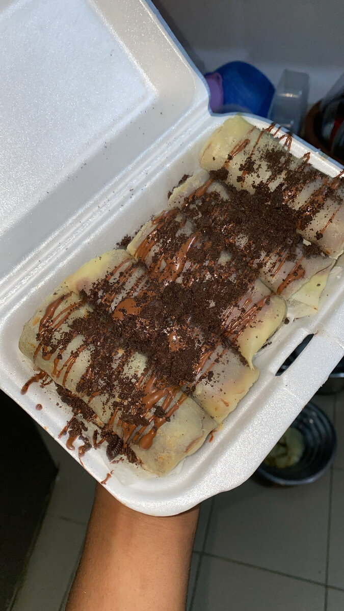 Crêpes oreo