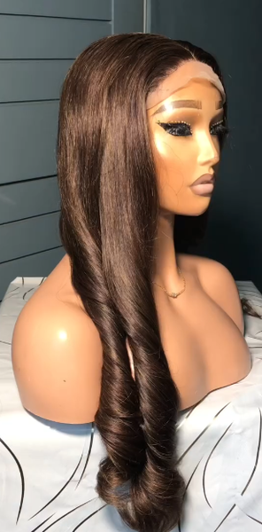 wig Chestnut can never go wrong baby 🤭🤭🤭…available in 5x5 closure 