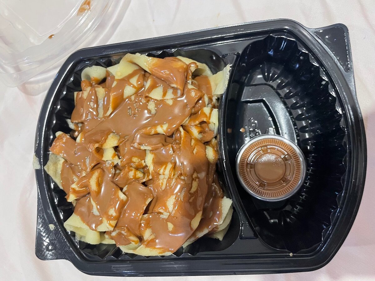 Tagrillatelle de crêpes nutell