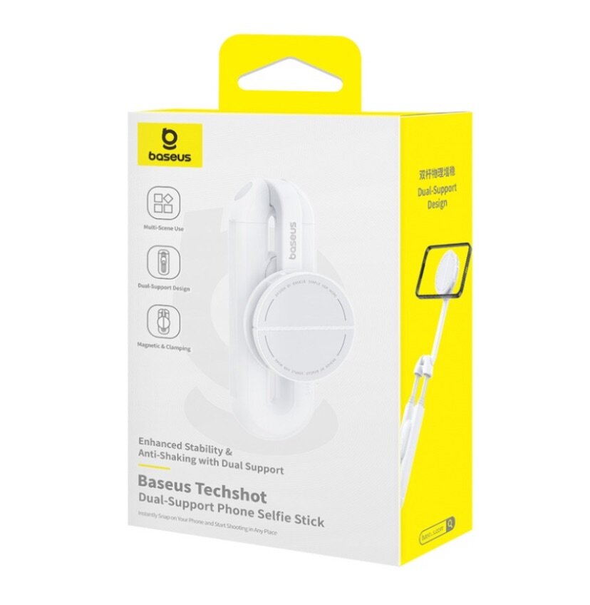 Perche à selfie magnétique et à double support Baseus TechSh