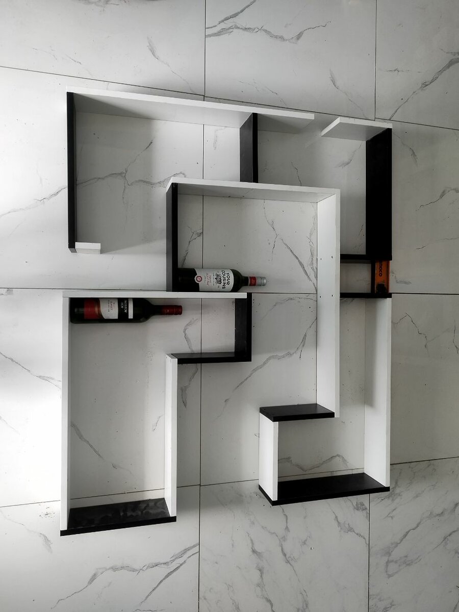 Floating Wine Shelf