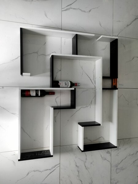 Floating Wine Shelf