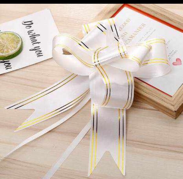 Rubans décoratifs multicolores