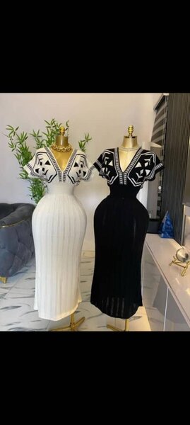 Robe Élégante en Tricot