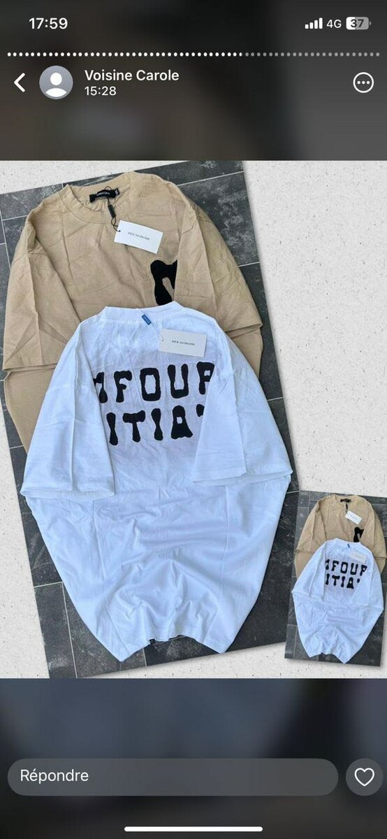 T-shirts unisex modernes