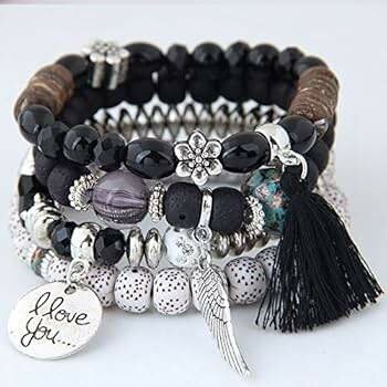 Bracelets Bohèmes Perles Charms