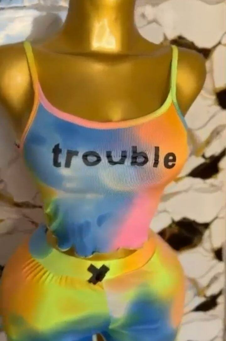 Ensemble de sport femme, tenue de fitness, 2 pièces