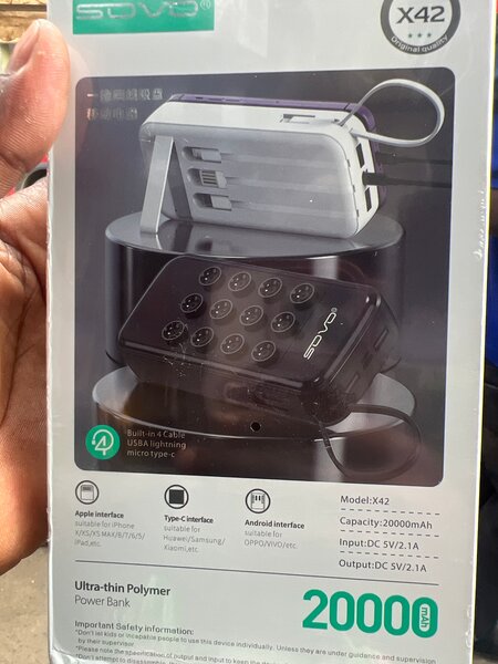 Batterie Externe 20000mAh