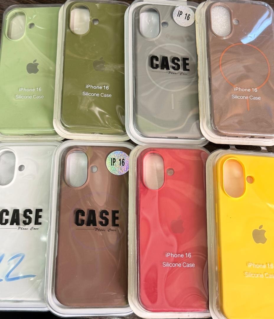 Coques Silicone iPhone 16