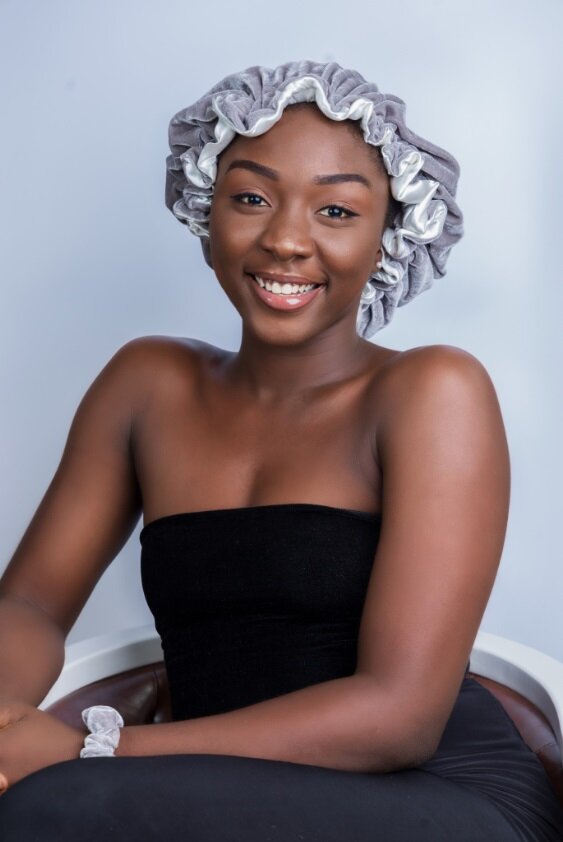 Elastic Bonnets grey