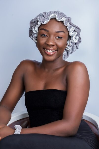 Elastic Bonnets grey