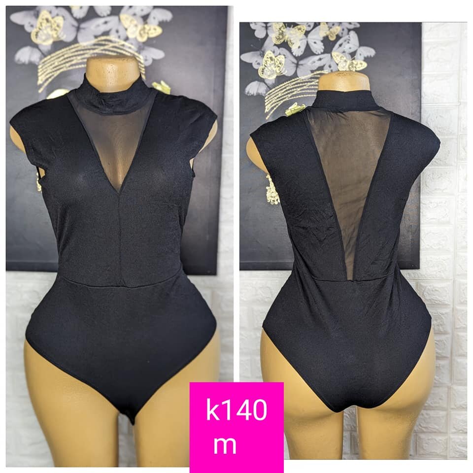 Beautiful and stylish women's bodysuit black