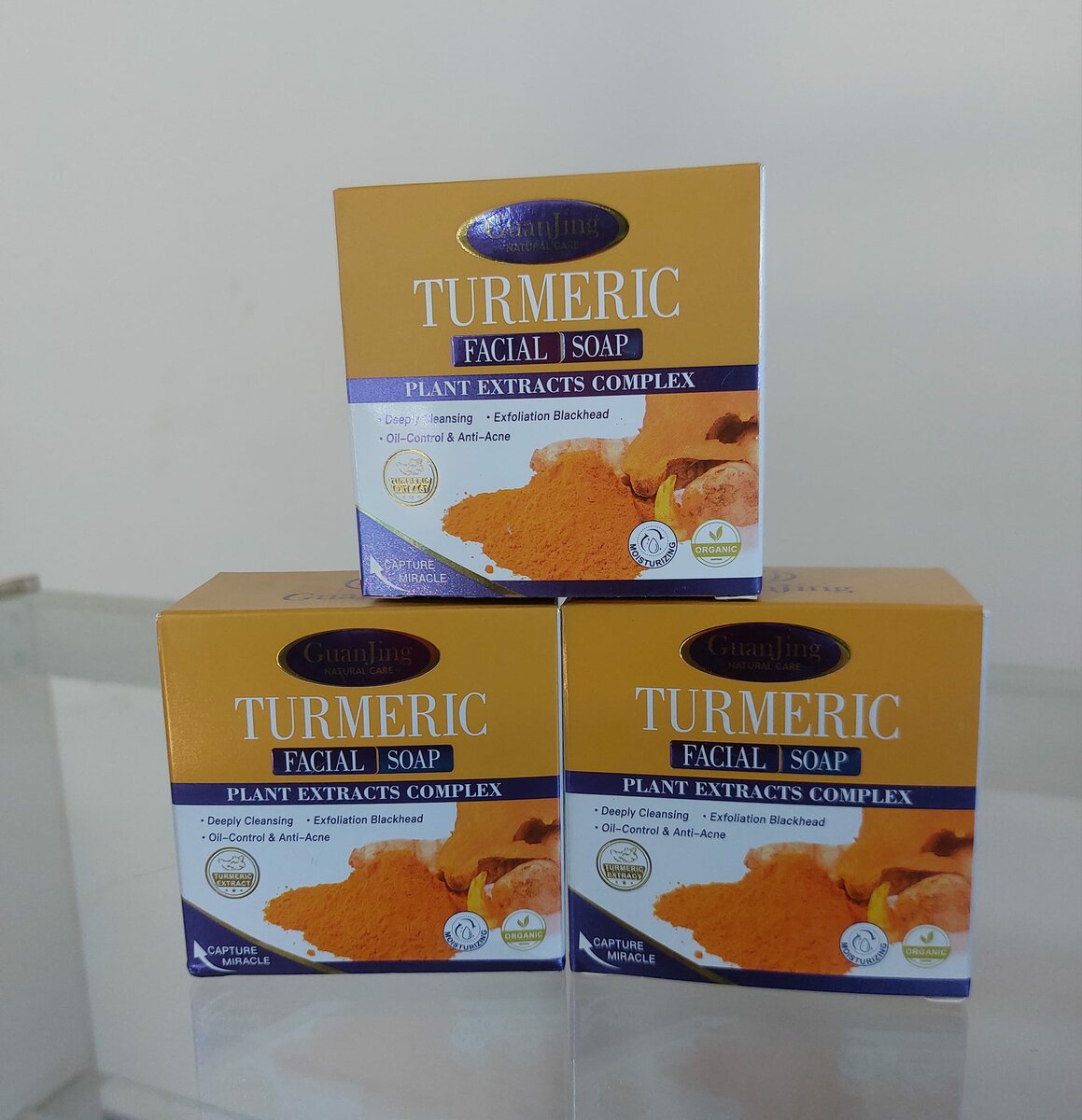 Turmeric facial soap